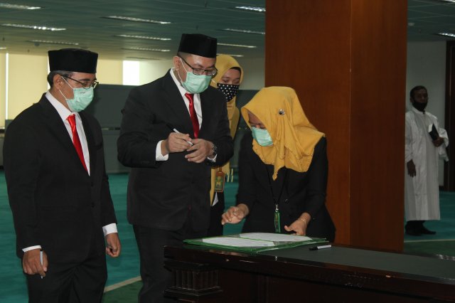 Pelantikan Pejabat Eselon IV 02-07-2020